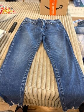 KanCan Dark Blue High-Rise Jeans
